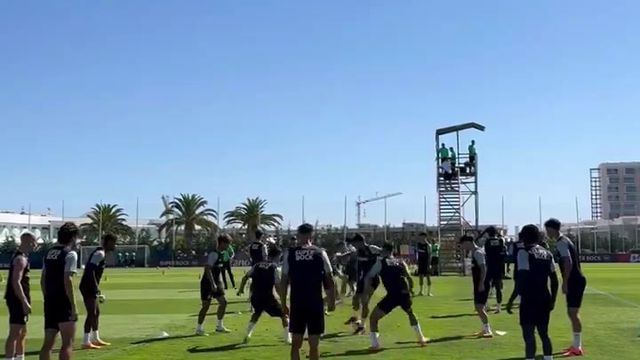 Leões fazem rolar a bola no Algarve