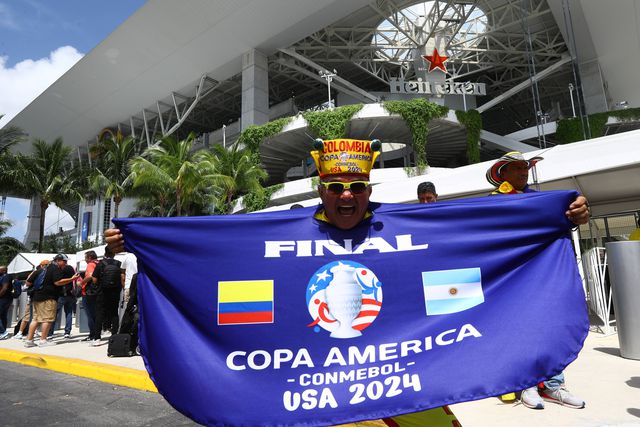 Argentina-Colômbia: a final da Copa América, em direto