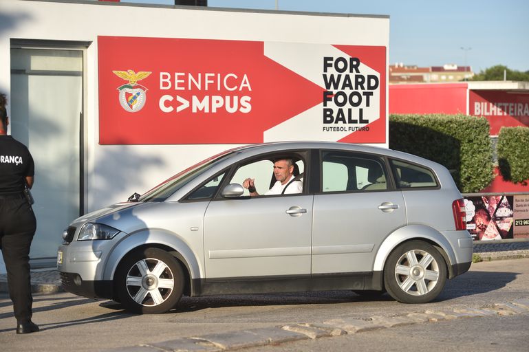 Nuno Santos, treinador de guarda-redes da equipa técnica de Bruno Lage (Miguel Nunes)