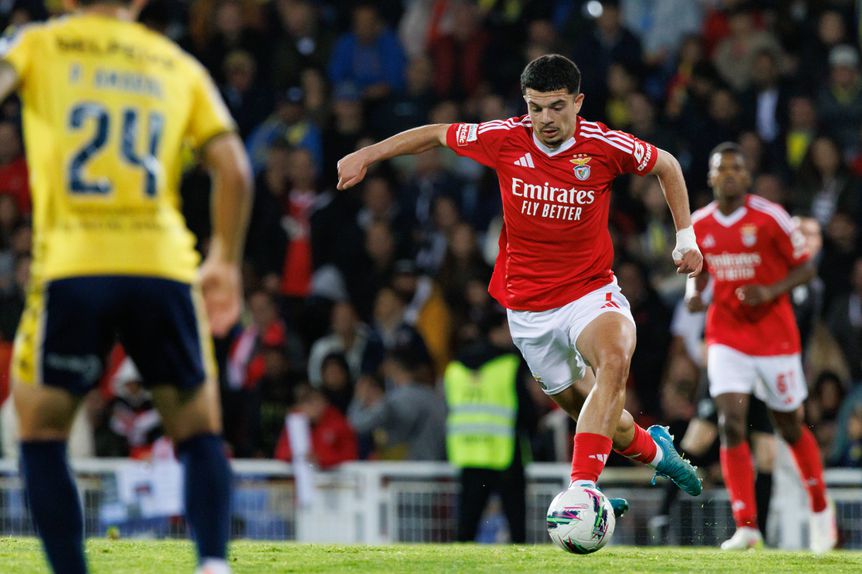 Zeki Amdouni fez o seu último jogo pelo Benfica no Estoril