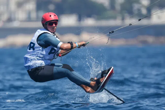 Mafalda Pires de Lima em 13.º lugar no Long Beach Olympic de Vela