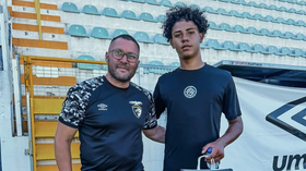 Cristianinho a treinar no estádio do... Portimonense