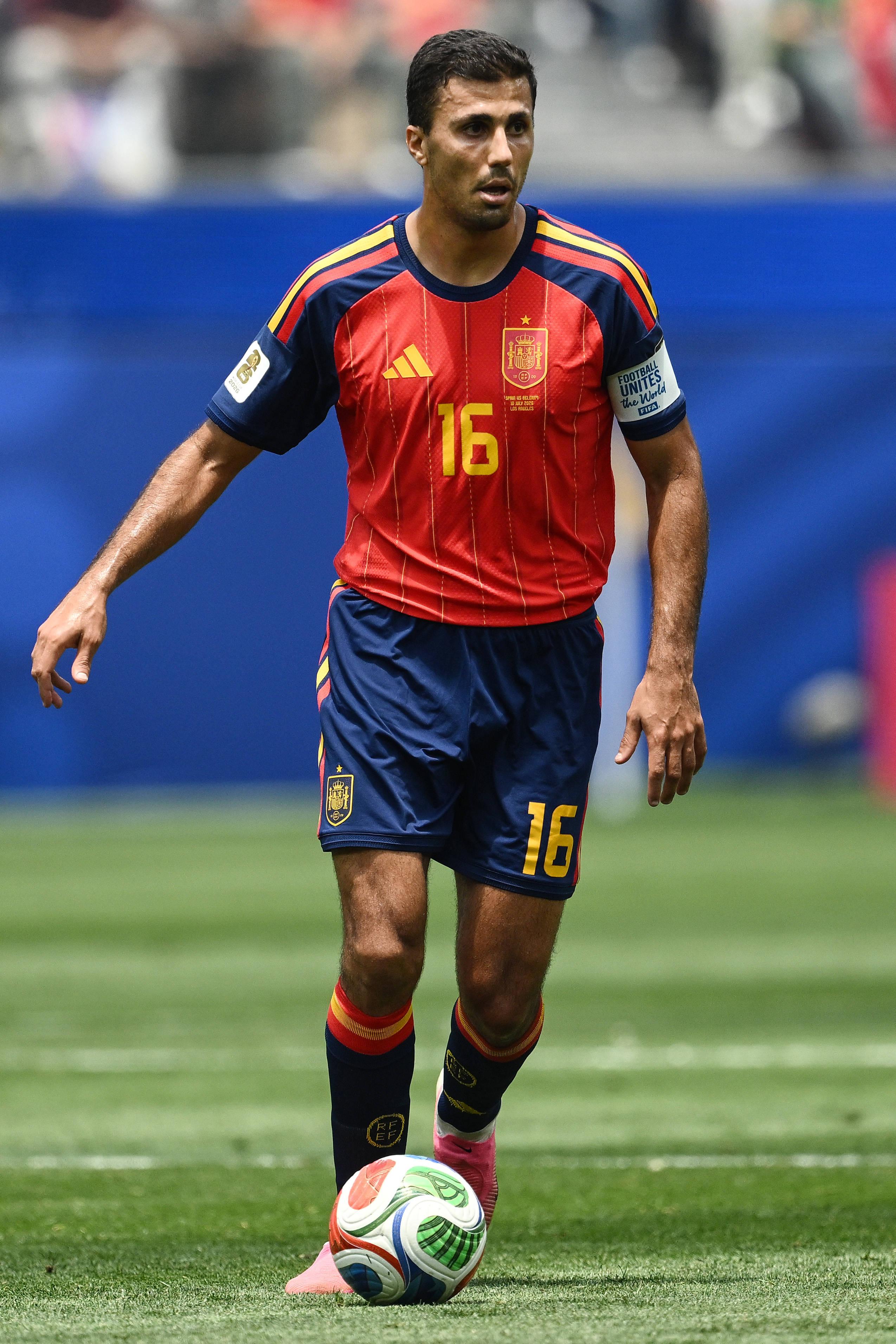 Rodri, médio do Manchester City e da seleção espanhola - €50 M
