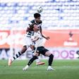 Eduardo Felicíssimo em ação no Estádio Algarve contra o Celtic - Foto: IMAGO