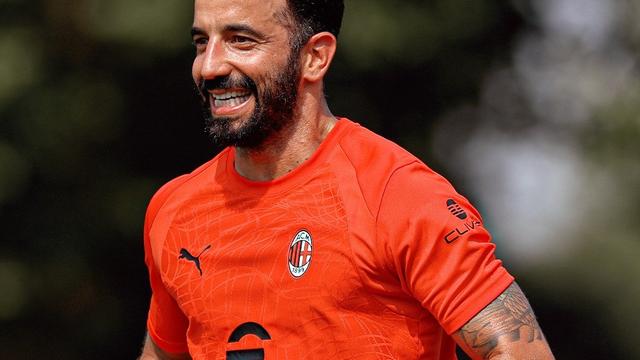 Rúben Amorim sorridente no treino do Milan - Foto: Milan