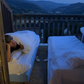 Anders e Tobias Halland Johannessen dormiram ao relento... e gostaram