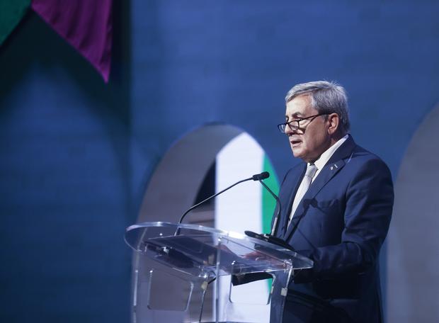 O presidente do Comité Olímpico de Portugal, Fernando Gomes. Foto COP
