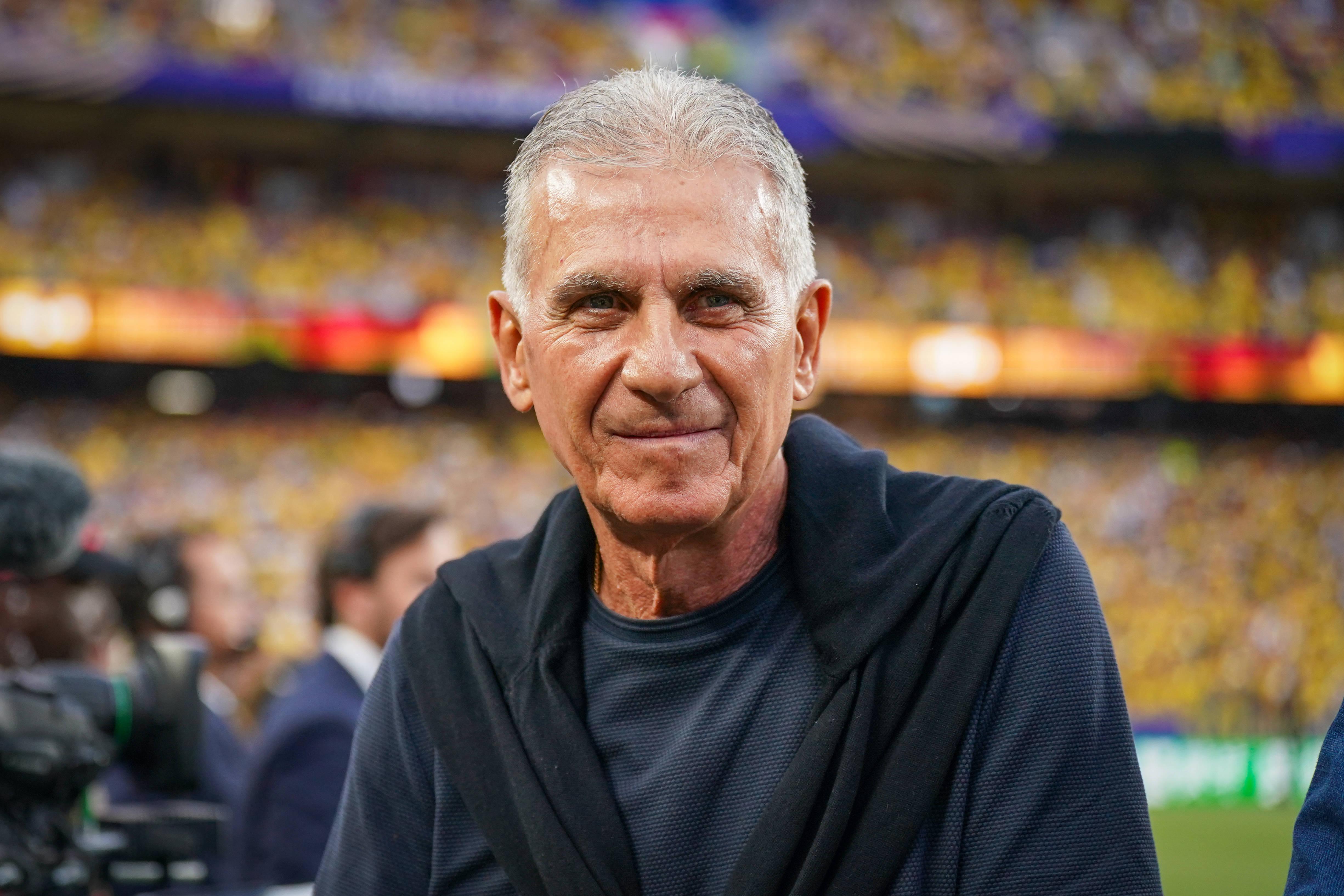 Carlos Queiroz, treinador português de 73 anos orientou a Gana no Mundial 2026