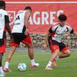Manu defende ação de Pavlidis — Foto: SL Benfica