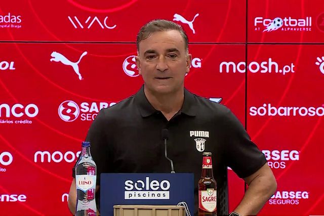 Carvalhal e o regresso a Braga: «Estou muito feliz por estar aqui»