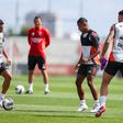 Benfica: regresso ao trabalho a pensar no Casa Pia e... com Neres (com fotos)
