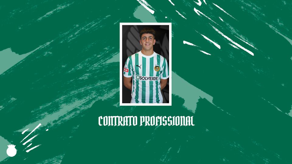 Rio Ave: jovem dos sub-23 assina contrato profissional