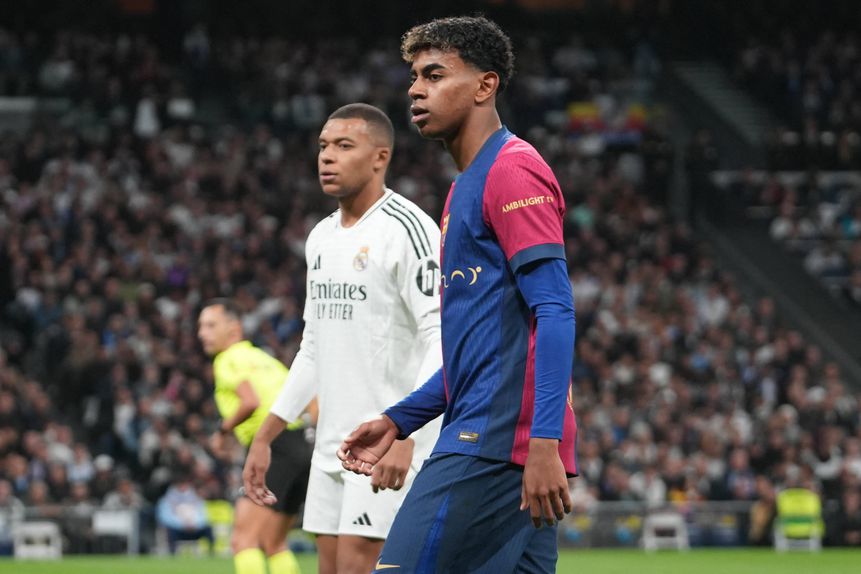 Mbappé e Lamine Yamal são duas das maiores figuras da LaLiga