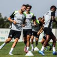 Plantel leonino prepara jogo com o Arouca, em Alvalade
