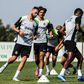 Plantel leonino prepara jogo com o Arouca, em Alvalade