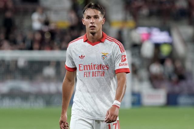Amar Dedic, lateral-direito do Benfica (foto: Imago)