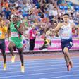 Delvis Santos marcou a rara presença de um português na discussão das medalhas nos 200 metros       Fotografia Imago