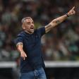 Rui Borges no banco do Sporting no jogo frente ao V. Guimarães - Foto: Miguel Nunes
