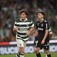 Ioannidis festeja o segundo golo do Sporting frente ao Vitória - Foto: MIGUEL NUNES