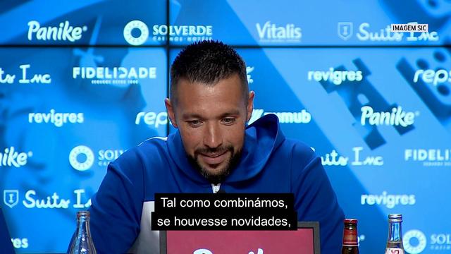 Farioli faz ponto de situação sobre Rodrigo Mora
