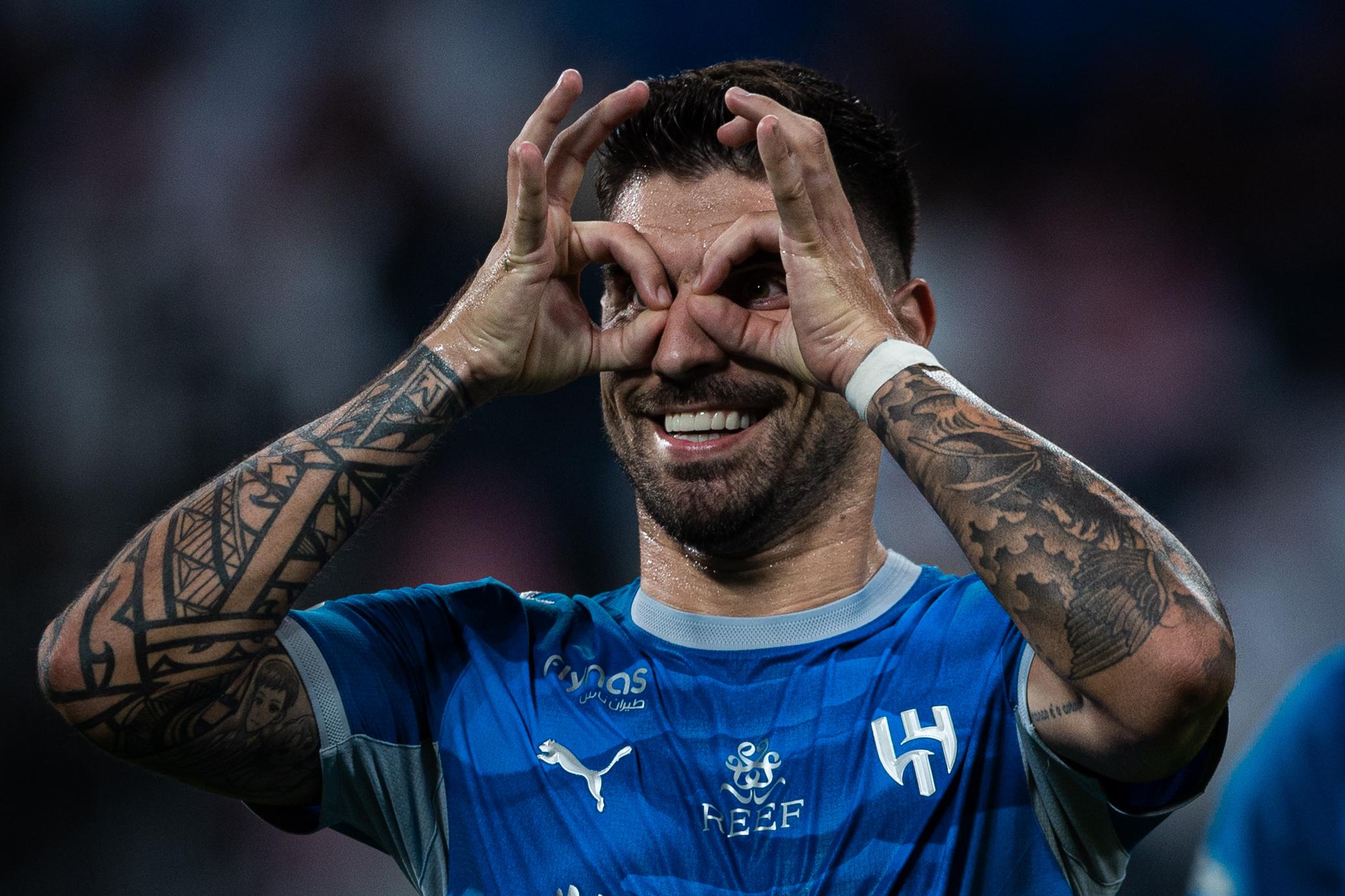 Internacional português marcou duas vezes de penálti - Foto: Al Hilal