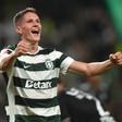 Altimira festeja golo marcado no jogo entre o Sporting e o V. Guimarães - Foto: Miguel Nunes