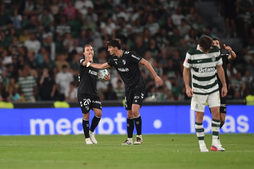 Samu marcou ao Sporting em Alvalade (Foto: Miguel Nunes)