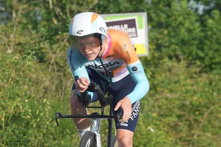 Finlay Tarling, ciclista de 19 anos da NSN, que morreu durante a 8.ª etapa da Volta a Portugal - Foto: IMAGO
