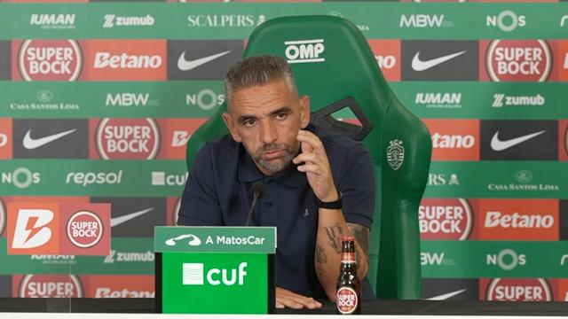 Rui Borges: «O Vitória de Guimarães tem 11 jogadores e tem mérito»