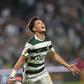 Flávio Gonçalves festeja golo marcado no jogo entre o Sporting e o V. Guimarães - Foto: Miguel Nunes