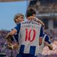 Festejos do FC Porto contra o Alverca