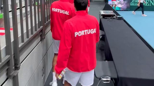 Preparativos da Seleção Nacional de ténis para a Taça Davis