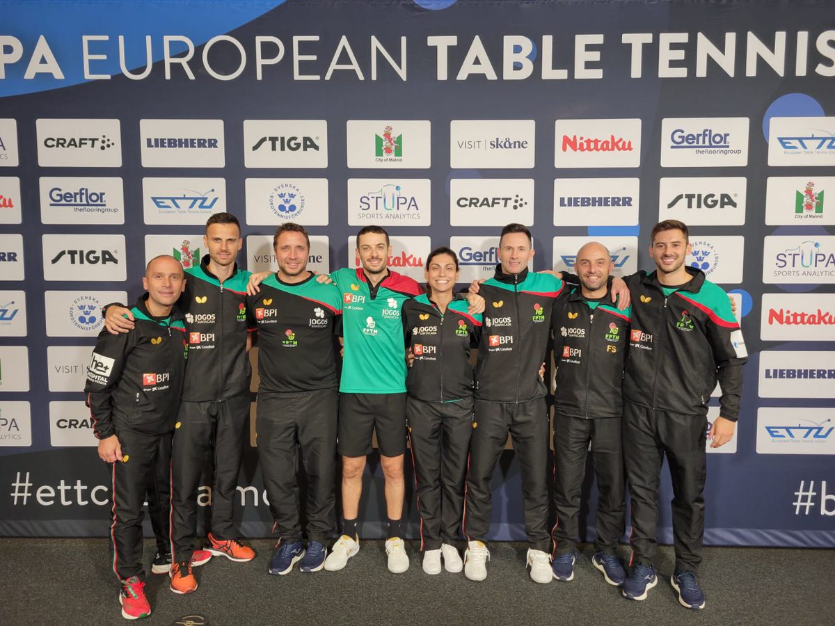 Seleção feminina de ténis de mesa conquista bronze nos Jogos Europeus
