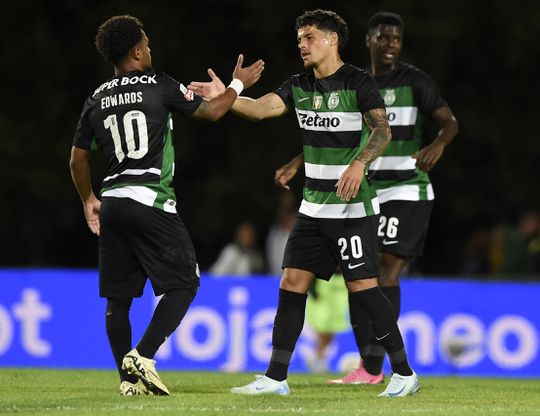 Maxi Araújo feliz com estreia pelo Sporting: «Foi um sonho...»