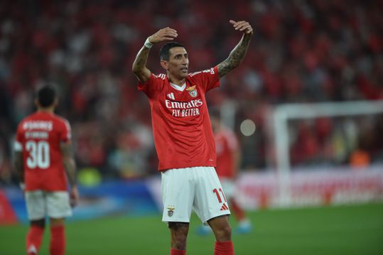 Di María marca golaço e deixa mensagem aos adeptos do Benfica (vídeo)