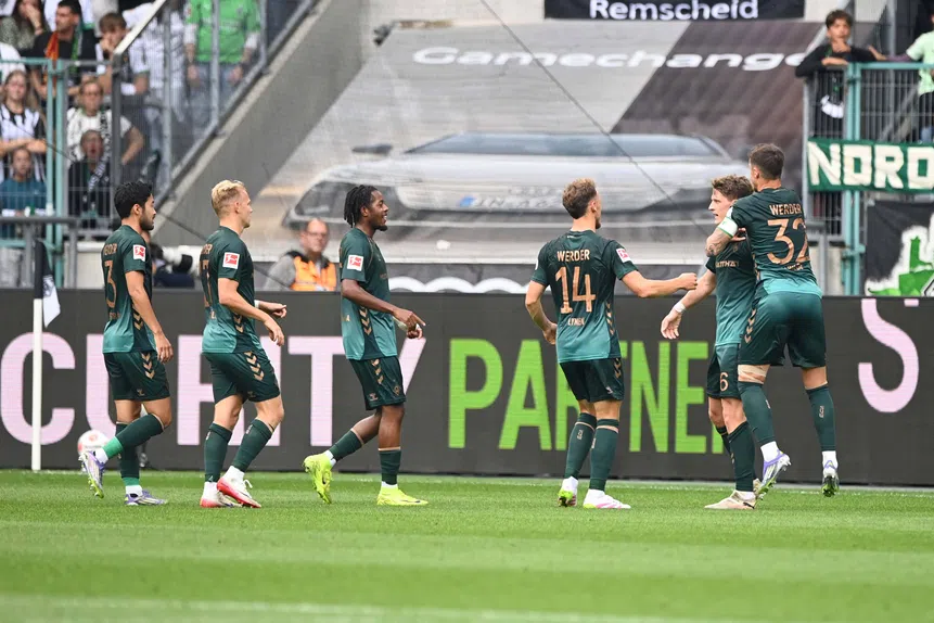 Bremen afunda Monchengladbach! Mbangula faz e estraga