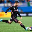 Lionel Messi em ação pelo Inter Miami