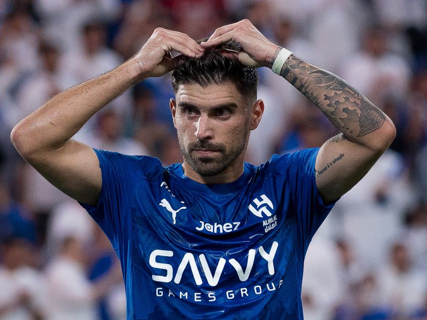 Rúben Neves celebra golo (Foto Al Hilal)