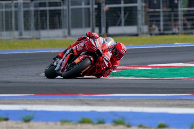 Marc Márquez no GP San Marino