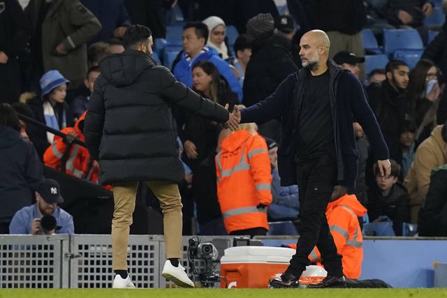 Amorim sobre Guardiola: «É ridículo comparar, ele pode relaxar mesmo que não ganhe»