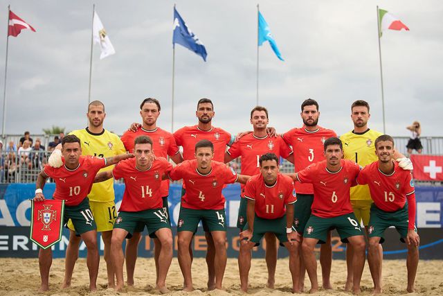 Seleção Nacional de futebol de praia - Foto: FPF