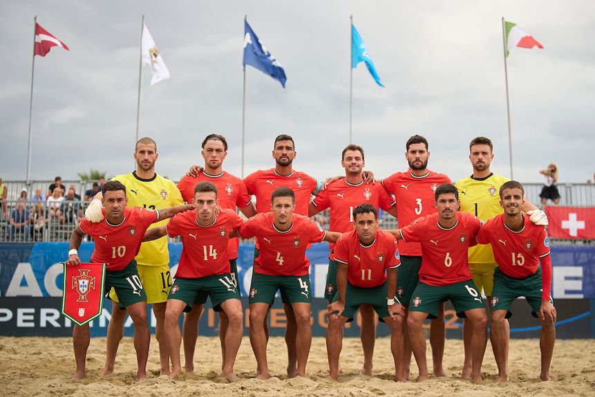 Seleção Nacional de futebol de praia - Foto: FPF