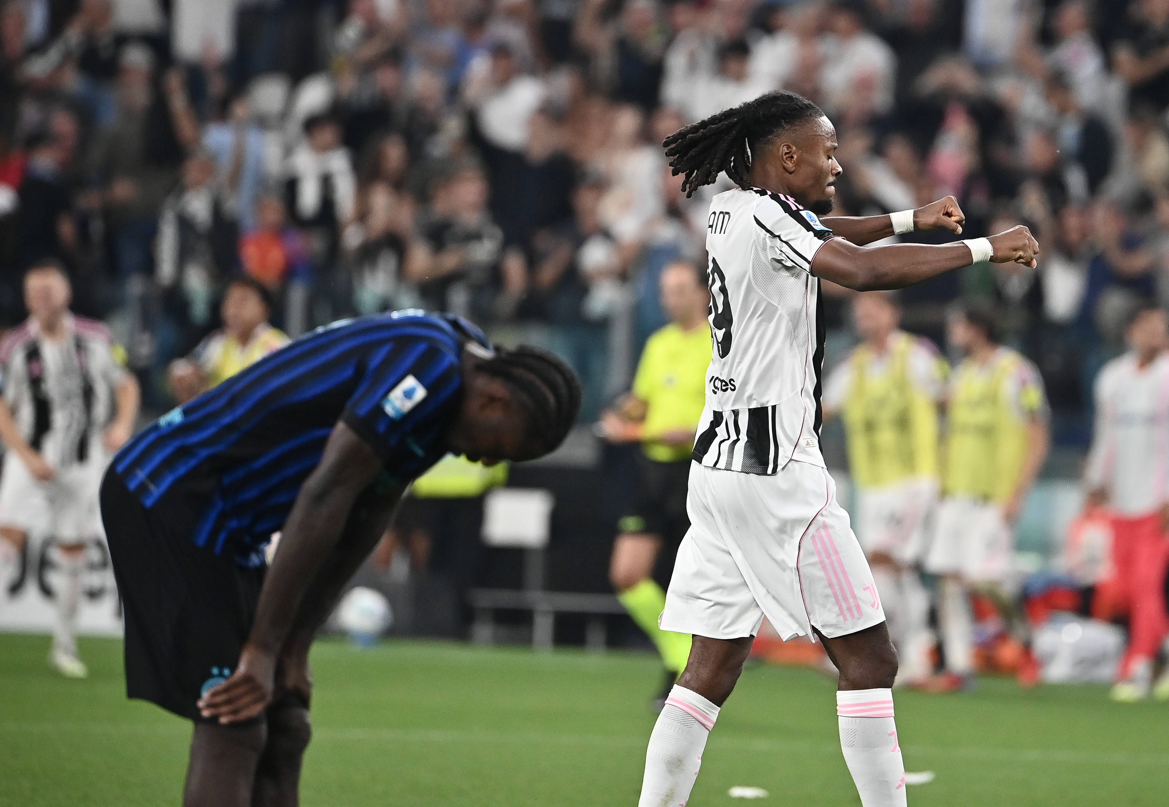 Khephren festeja golo marcado pela Juventus