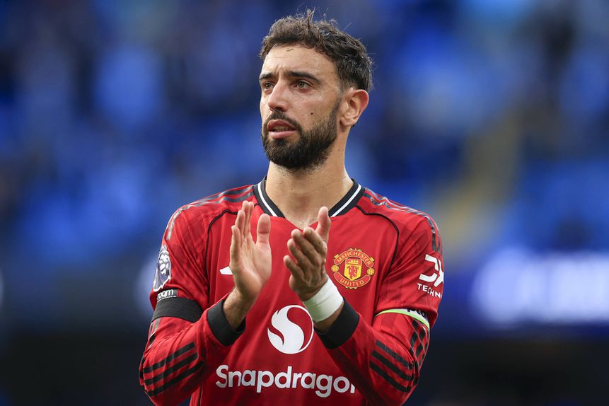 Bruno Fernandes, capitão do Manchester United