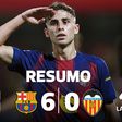 Grandes golos na goleada do Barcelona sobre o Valência (resumo)