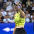 Elena Rybakina após vencer o Open dos Estados Unidos
