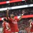 Pavlidis celebra golo do Benfica contra o Gil Vicente. Foto Sérgio Miguel Santos