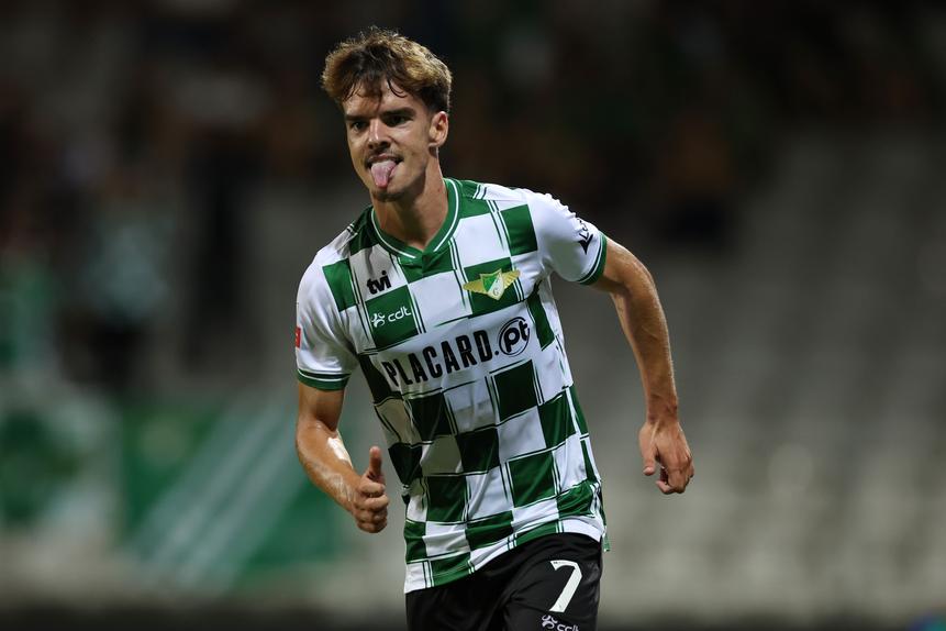 Manuel Mendonça estreou-se a marcar pelos cónegos - Foto: Estela Silva/LUSA