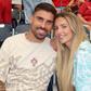 Ruben Neves com a mulher, Débora Lourenço Neves