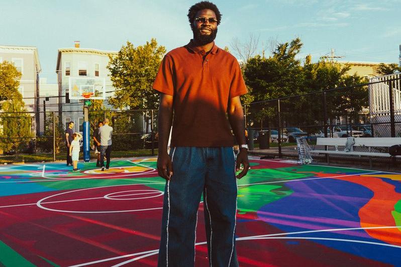 Neemias no último 'court', primeiro nos Estado Unidos, que o homenageia       Fotografia Brianna Robinson/@eyeofbri